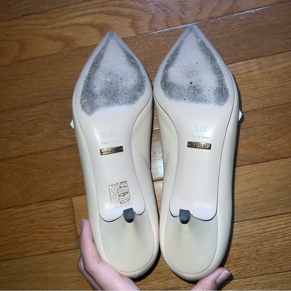 Gucci Pink Leather Heels - Picture 9 of 14